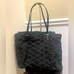 Kate Spade Wilson Road Talya Black Nylon Tote Bag